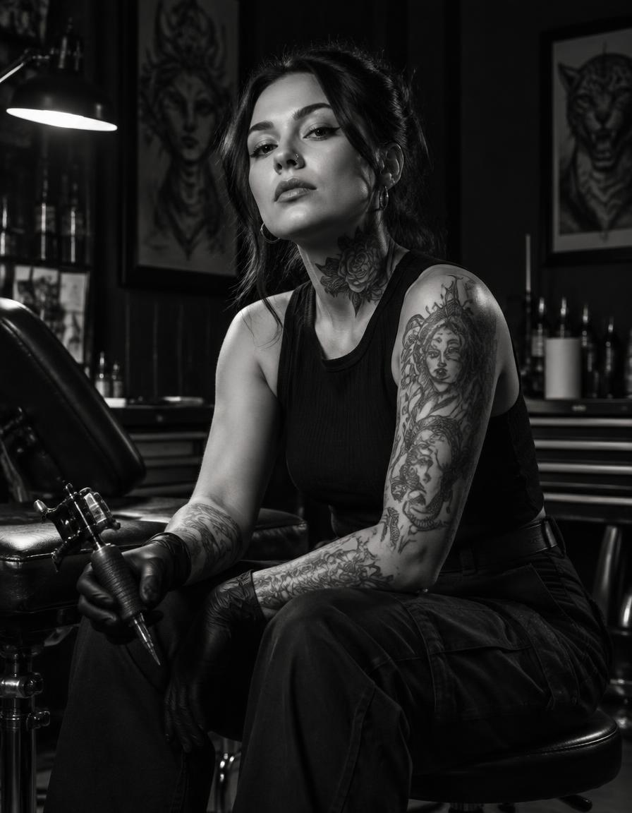 Jess, Tattoo artist at Stush