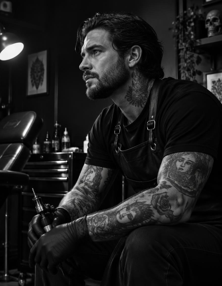 Marcus, Tattoo artist at Stush